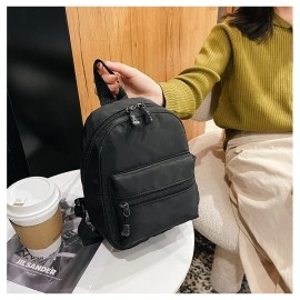 Backpacks  Trend Nylon Female Bag Small School Bags White Rucksack For Teen Girls Fashion Casual Backpack