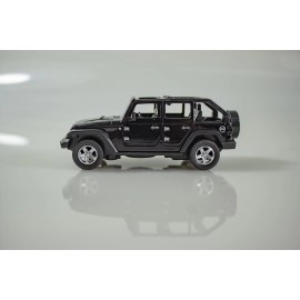 JEEPS Wrangler Car Model Simulation Off-road Vehicle Pull Back Car Decoration Ornaments Collection Toys For Children