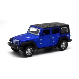 JEEPS Wrangler Car Model Simulation Off-road Vehicle Pull Back Car Decoration Ornaments Collection Toys For Children